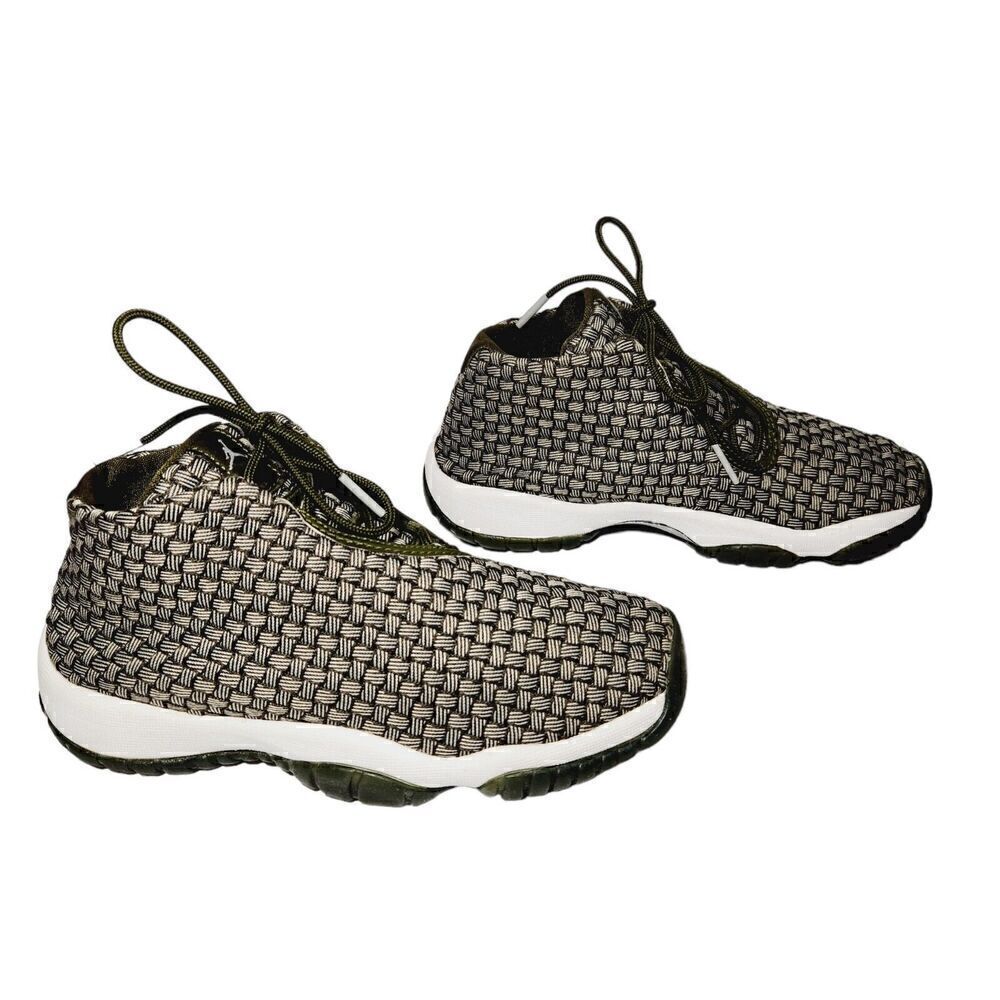 Nike Air Jordan Future (BG) Olive Canvas‎ White 2018 656504 305 Size 4.5y